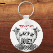 Vertrouw me, hou van me! sleutelhanger (Voorkant)