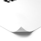 Vertrouw me... Ik ben A, NINJA Poster (Hoek)