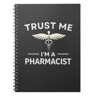 Vertrouw me, ik ben een apotheker Funny Apotheek Notitieboek