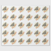 Vertrouw me. Ik ben een Birder! Embleem Cadeaupapier (Vlak)