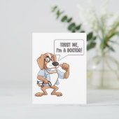 Vertrouw me Ik ben een dokter Briefkaart (Staand voorkant)