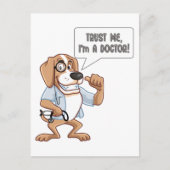 Vertrouw me Ik ben een dokter Briefkaart (Voorkant)