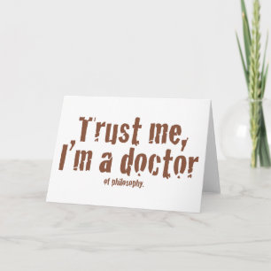 Vertrouw me, ik ben een dokter... kaart