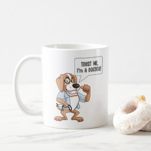 Vertrouw me Ik ben een dokter Koffiemok