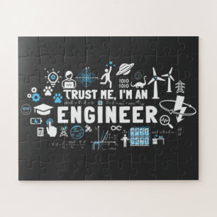 VERTROUW ME, IK BEN EEN ENGINEER met Maxwell Gleic Legpuzzel