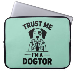 Vertrouw me, ik ben een Hondter Laptop Sleeve