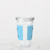 Vertrouw Me Ik Ben een Hondtor Acryl Drinkbeker (Rechts)