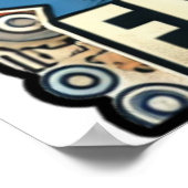 "Vertrouw me, ik ben een ingenieur" 3D-ontwerper W Poster (Hoek)