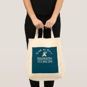 Vertrouw Me Ik Ben Een Morris Danser Witte Tekst Tote Bag (Voorkant (product))