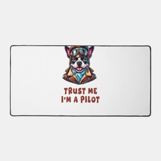 Vertrouw Me, Ik Ben Een Piloot Bureaumat (Voorkant)