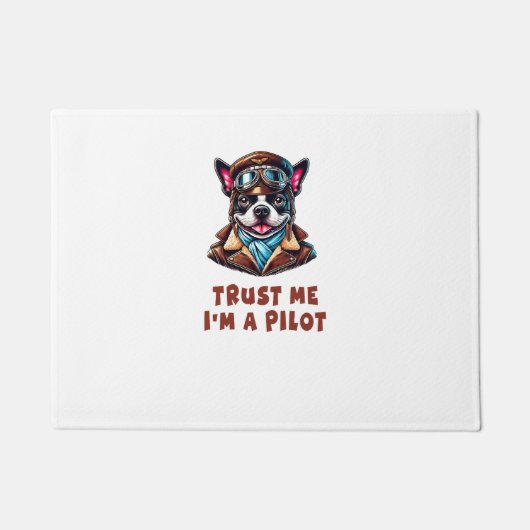 Vertrouw Me, Ik Ben Een Piloot Deurmat (Voorkant)