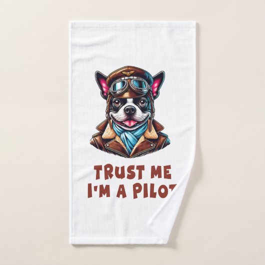 Vertrouw Me, Ik Ben Een Piloot Handdoek (Handdoek)