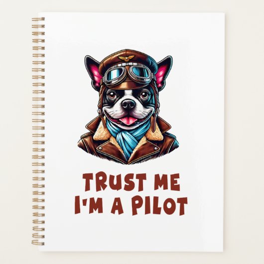 Vertrouw Me, Ik Ben Een Piloot Planner (Voorkant)