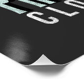 Vertrouw me, ik ben een professionele Cloud Surfer Perfect Poster (Hoek)