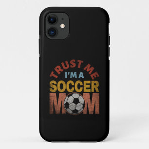 VERTROUW ME IK BEN EEN VOETBALMOEDER Case-Mate iPhone CASE