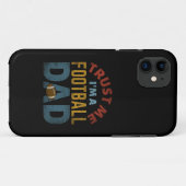 VERTROUW ME IK BEN EEN VOETBALPAPA Case-Mate iPhone CASE (Achterkant (horizontaal))
