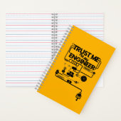 Vertrouw me. Ik ben ingenieur Notitieboek (Binnen)