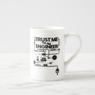 Vertrouw me. Ik ben ingenieur Porselein Kop