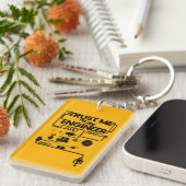 Vertrouw me. Ik ben ingenieur Sleutelhanger (Voorkant Rechts)