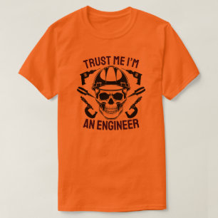 Vertrouw me, ik ben ingenieur – Stout Schedel Engi T-shirt