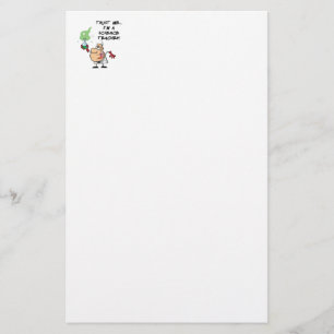 Vertrouw me... Ik ben leraar wetenschap Briefpapier