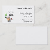 Vertrouw me... Ik ben leraar wetenschap Visitekaartje (Voorkant / Achterkant)