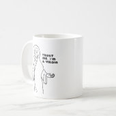 VERTROUW ME, IK BEN MAAGD KOFFIEMOK (Voorkant links)