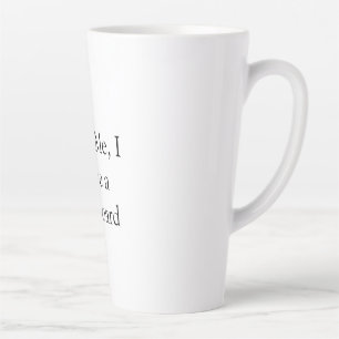 Vertrouw me, ik heb een klembord latte mok