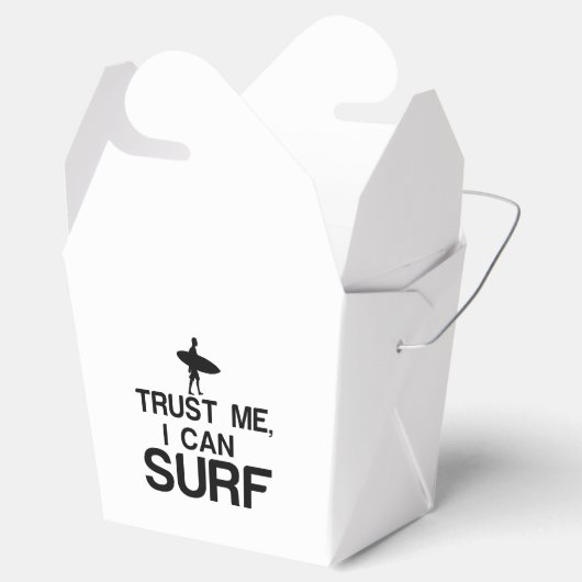 VERTROUW ME, IK KAN SURF BEDANKDOOSJES (Geopend)