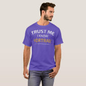 Vertrouw me ik ken Fortran Data Science T-shirt (Voorkant volledig)