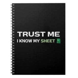 Vertrouw me, ik ken mijn blad notitieboek