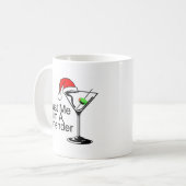 Vertrouw me Im A Bartender Martini Koffiemok (Voorkant links)