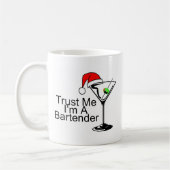 Vertrouw me Im A Bartender Martini Koffiemok (Links)