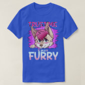 Vertrouw me Im a I Furries Cosplay Fandom 14 T-shirt (Design voorkant)