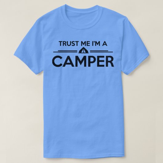 VERTROUW ME IN EEN CAMPER T-SHIRT (Design voorkant)