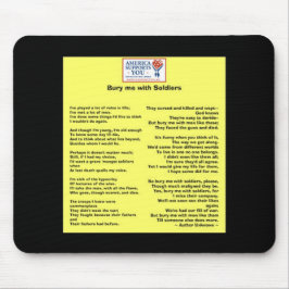 Vertrouw me met soldaten - Eer onze veteranen Muismat