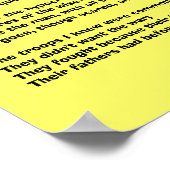 Vertrouw me met soldaten - Eer onze veteranen Poster (Hoek)