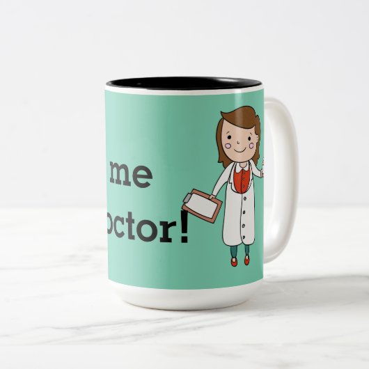 Vertrouw me, ook tweekleurige koffiemok (Voorkant rechts)