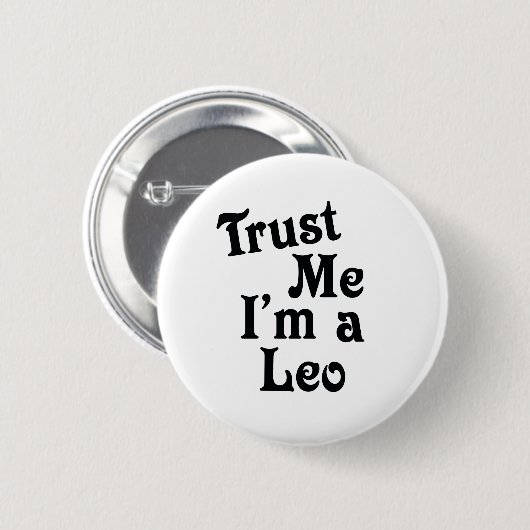 Vertrouw me ronde button 5,7 cm (Voorkant /achterkant)