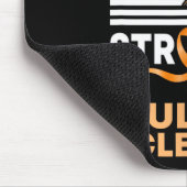 Vertrouw mijn God is sterker dan multiple sclerose Muismat (Hoek)