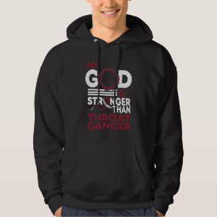 Vertrouw mijn God is sterker dan walgkanker Hoodie