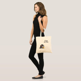 Vertrouw Niemand – Grappige Muis Cartoon Tote Bag