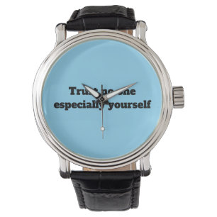 Vertrouw niemand kijken horloge