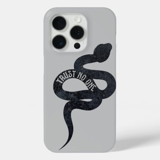 Vertrouw Niemand Serpent Slang Case-Mate iPhone Case (Achterkant)