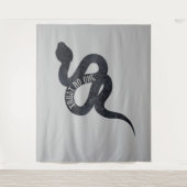 Vertrouw Niemand Serpent Slang  Wandkleed (Voorkant)