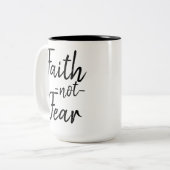 Vertrouw niet bang voor Mok (Voorkant links)