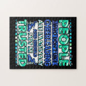 Vertrouw niet op mensen die niet van Cheerlead hou Legpuzzel (Horizontaal)