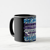 Vertrouw niet op mensen die niet van Cheerlead hou Mok (Voorkant links)