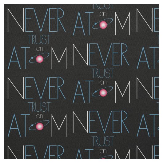 Vertrouw nooit atoom stof (Swatch)