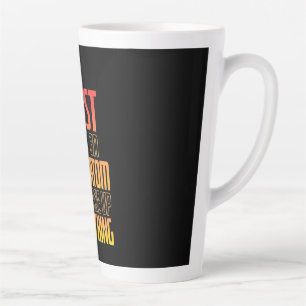Vertrouw nooit op een atom die alles maakt latte mok